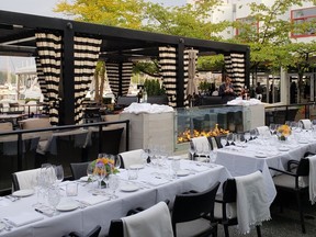 Dockside Restaurant (on Granville Island) has been named to OpenTable's Top 100 Restaurants for Outdoor Dining in Canada.