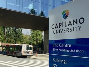 capilano university closed