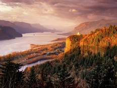 The Columbia River in Oregon