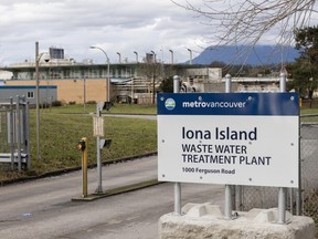Metro Vancouver's Iona Island Waste Water Treatment Plant.