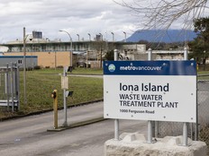 Metro Vancouver's Iona Island Waste Water Treatment Plant.