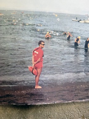 Lifeguard Steve Foellmer, circa 1989