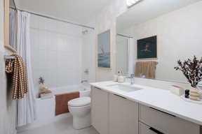 One-bedroom show suite at Jericho Park.