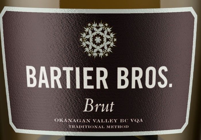 Bartier Bros. Brut N/V, Oliver, Okanagan Valley, British Columbia, Canada.