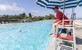 Lifeguard Jeremy Bobroff