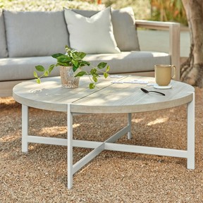Haskel Driftwood Gray Coffee Table by Article.