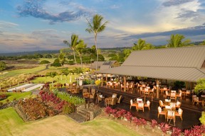 One Hokulia attraction for buyers is the challenging 18-hole golf course set on hilly terrain and designed by Jack Nicklaus, along with the clubhouse.