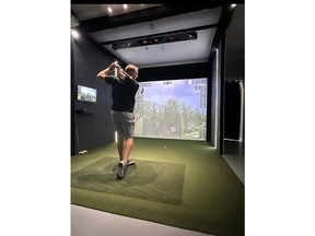 Vancouver Golf Simulator is a new addition to this year's Vancouver Fall Home Show.