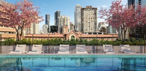 Club Monogram allows homeowners to enjoy resort-like amenities, including a large outdoor deck featuring a 30-ft swimming pool.