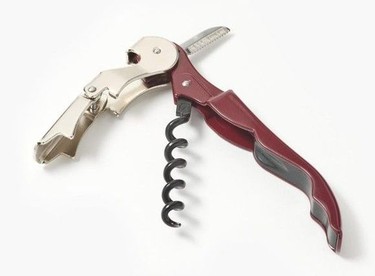 Pulltap Double-Hinged Waiters Corkscrew, ($15-$20). Handout/ (single use)