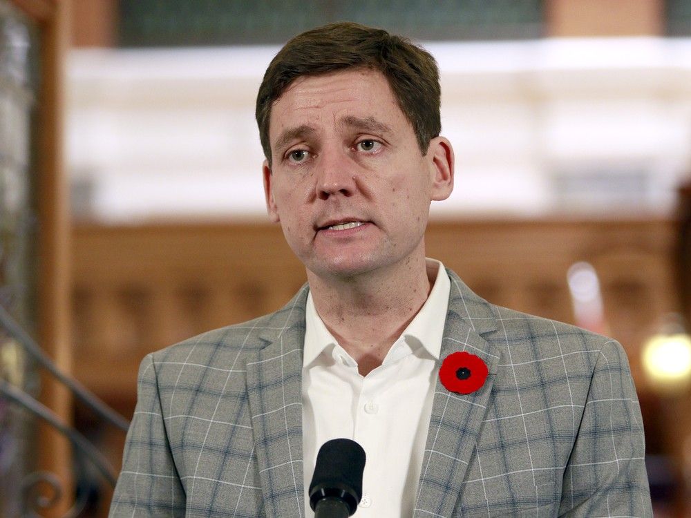 Eby addresses reporters for first time after NDP clinches majority