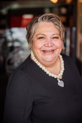 Inez Cook, co-founder and owner of the Vancouver-based restaurant Salmon n' Bannock Bistro.