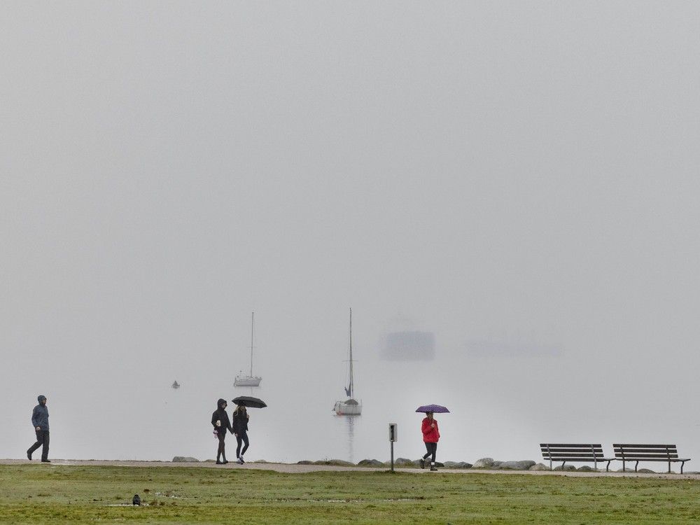 Weather alert: Heavy rain and wind expected in Metro Vancouver