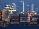 The B.C. Maritime Employers Association says in a statement that it has issued a formal notice that it will