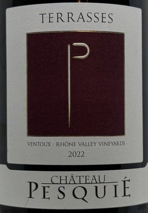 Château Pesquié Ventoux Terrasses Rouge 2022, Rhone Valley, France