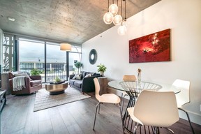 Unit 3505, at 128 West Cordova Street, Vancouver, was listed for $665,000 and sold for $650,000.