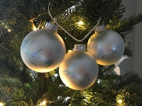 Make your own ornaments these holidays. They don't have to be fancy.