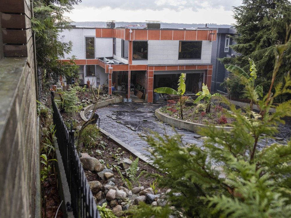 (SENT TO SAXO) B.C.'s appeal court has overturned an earlier decision upholding a demolition order for a West Vancouver mansion after it was found that the judge had erred in her decision. The home, located at 2668 Bellevue Ave., is pictured in this file photo.