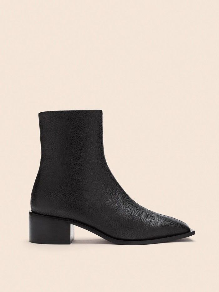 Maguire Palma Black Boot Heeled Boot | $270 at Maguireshoes.com. Handout/