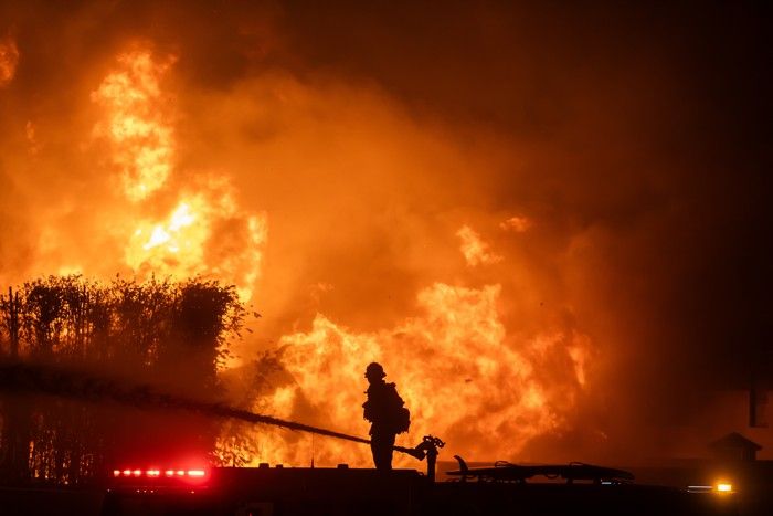la fires photos