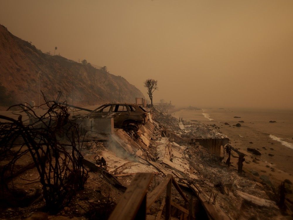 la wildfires photos