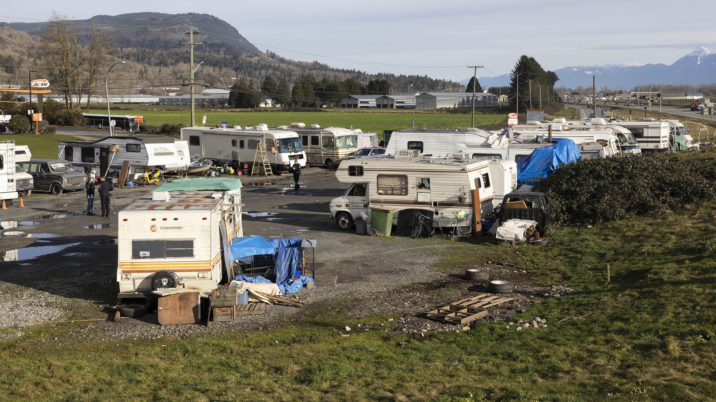 'This is shocking': RV camps on B.C. land are growing, with no end in ...