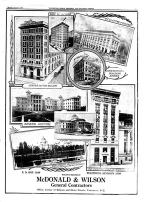 Ce jour dans l'histoire, 1912 : le boosterisme sévit dans le boom de Vancouver 5 Mc1