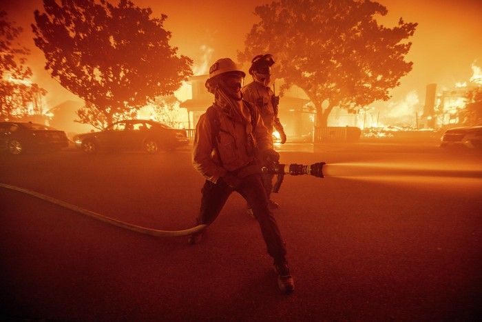 la fires photos