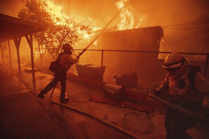 la fires photos