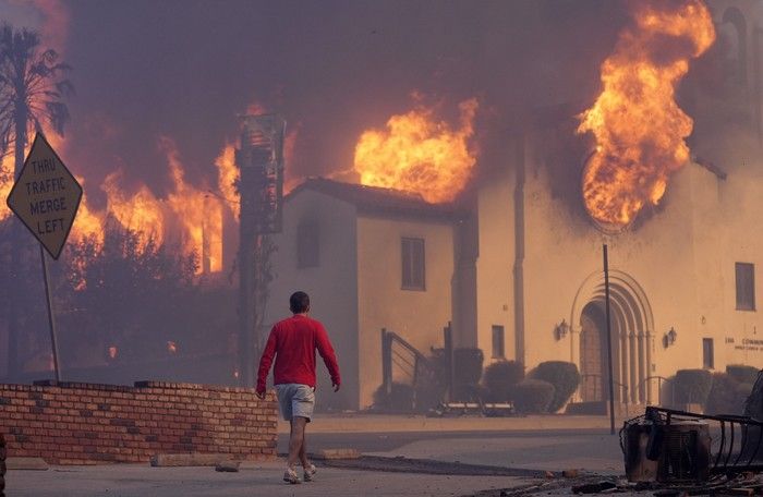 la fires photos