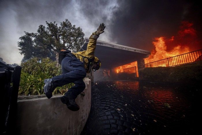 la fires photos
