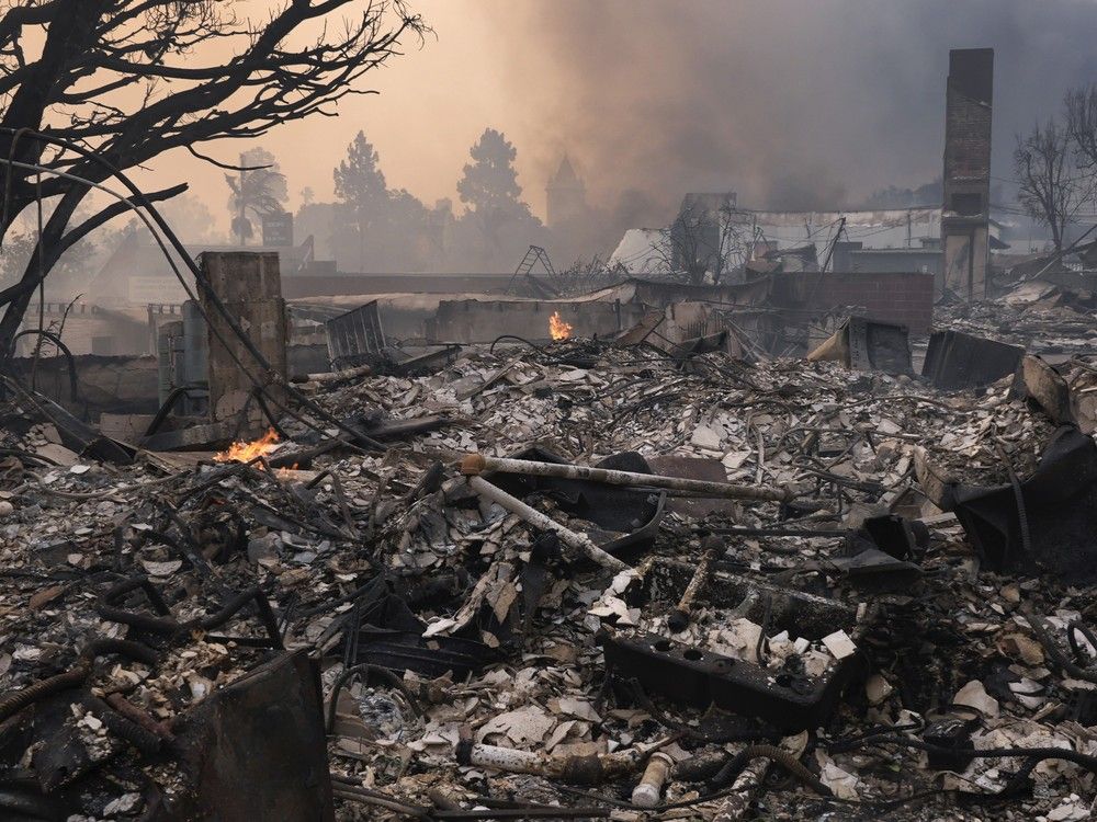 la fires photos