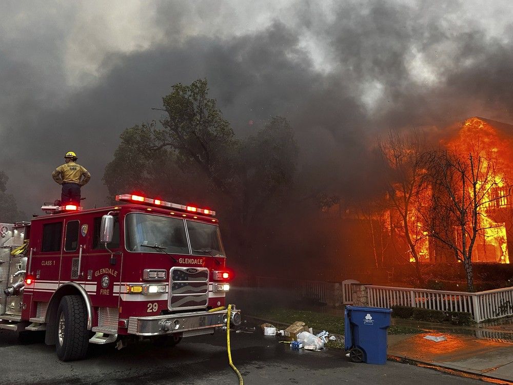 la fires photos