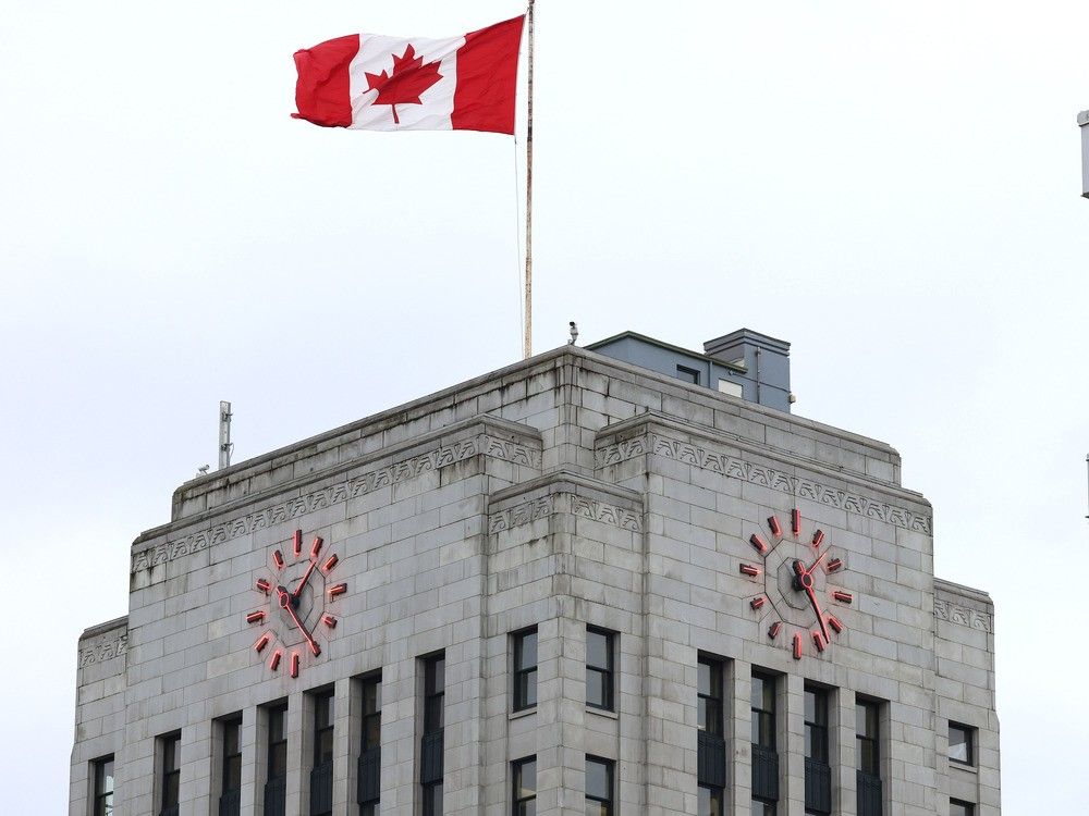 Vancouver city hall clock back on time after someone noticed it was out of sync