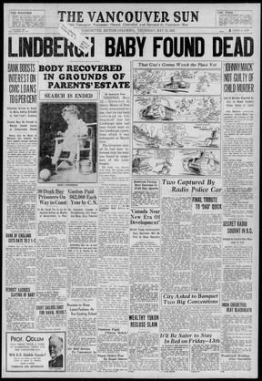 newspaper front page