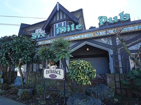 A B.C. judge has issued a liquidation order against the Six Mile Pub near Victoria, B.C.'s oldest pub.