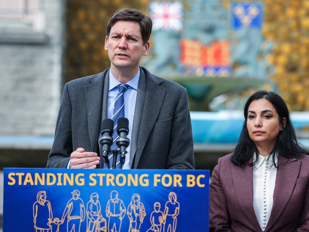 Premier David Eby said the measures are needed to ensure B.C. is never again "at the whim of one person in the White House."