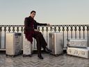 Actor Adrien Brody is pictured in the new campaign for the Monos Aluminum Collection.