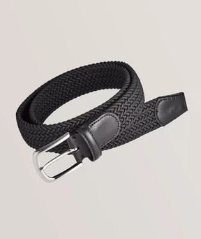 Harry Rosen Harold Stretch Woven Belt. Handout/