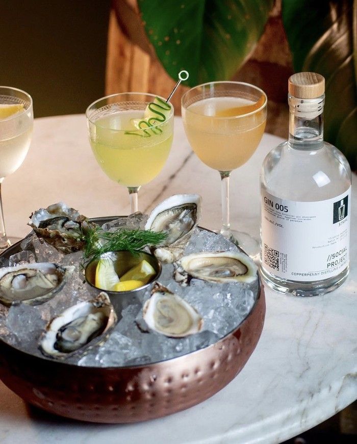  Fanny Bay Oysters will be shucking and Copperpenny will be pouring at the latter’s North Van distillery on May 11.