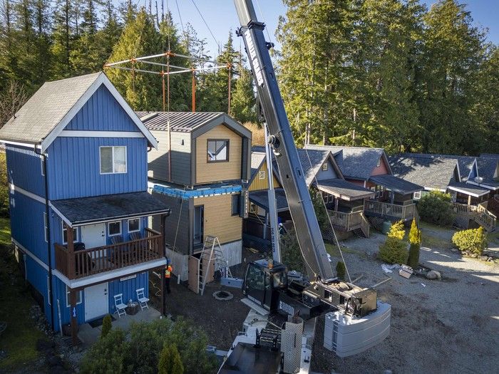  Supermod custom home delivered to Ucluelet, B.C.