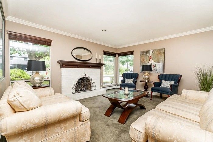  Plenty of windows ensure that the home is bathed in natural light.
