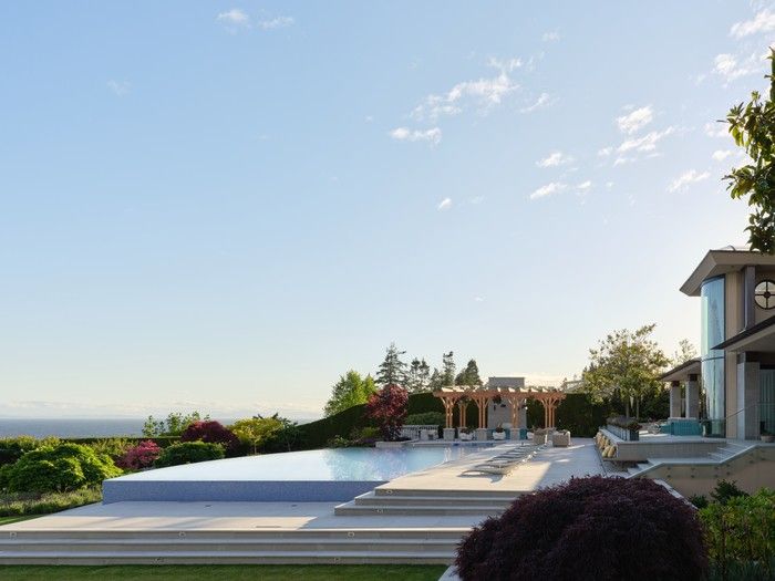 At this waterfront White Rock estate, a homeowner's desire to replace an aging pool became a sweeping and HAVAN-award-winning outdoor transformation, rooted in modern Mediterranean elegance. The design team balanced the site's grandeur, the homeowner's global inspirations and a series of unexpected requirements, including extensive geotechnical work and soil preparation. 