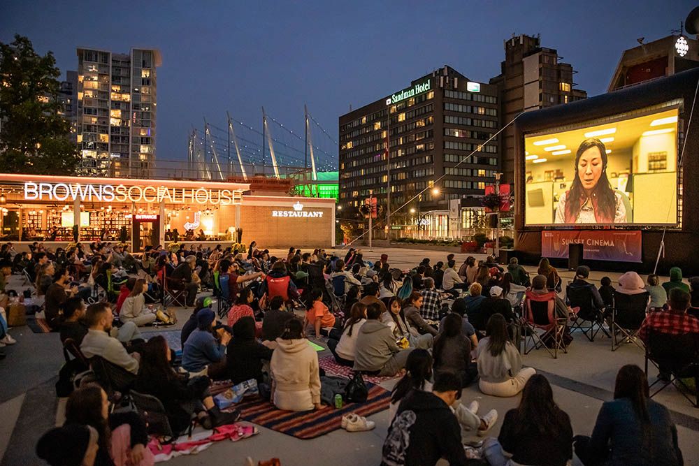 Among the free outdoor movies in the Lower Mainland in 2025 is Summer on šx???ex?n Xwtl’a7shn (the plaza outside Queen Elizabeth Theatre), a series that also includes concerts and dance classes. Among the free outdoor movies in the Lower Mainland in 2025 is Summer on šx???ex?n Xwtl’a7shn (the plaza outside Queen Elizabeth Theatre), a series that also includes concerts and dance classes.