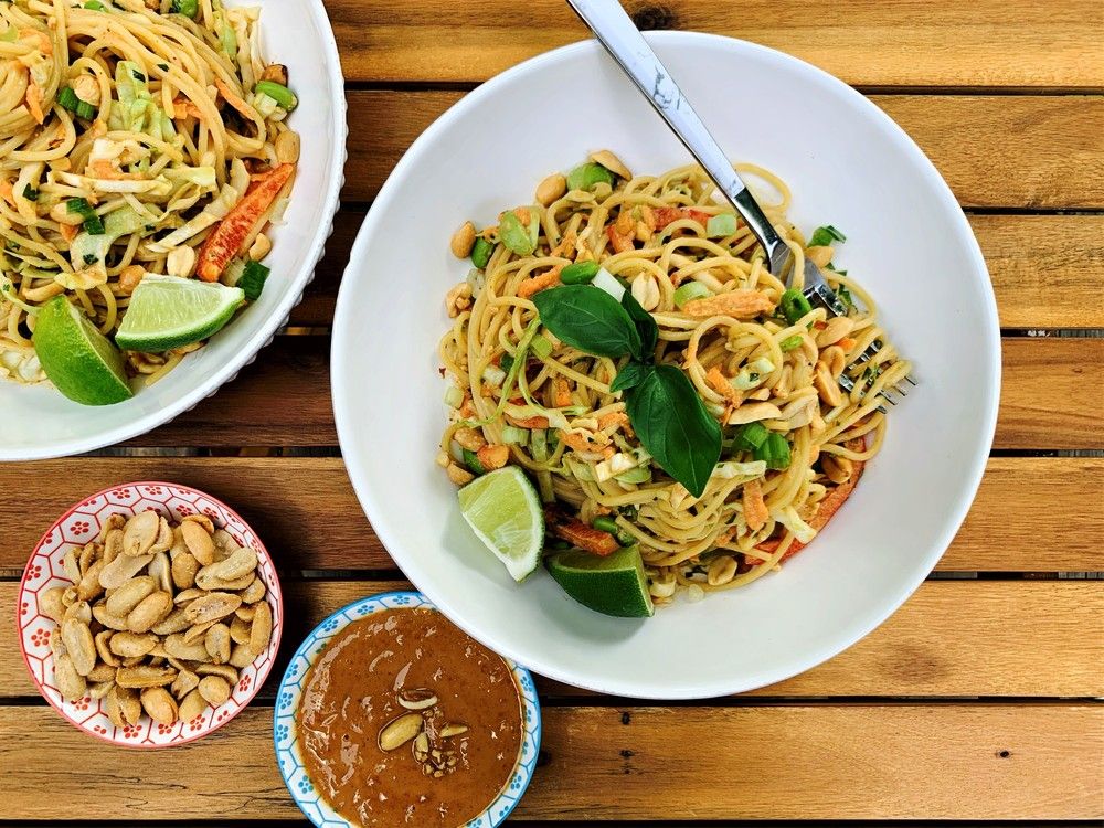 Try this Thai-inspired noodle dish for an easy weeknight meal. 