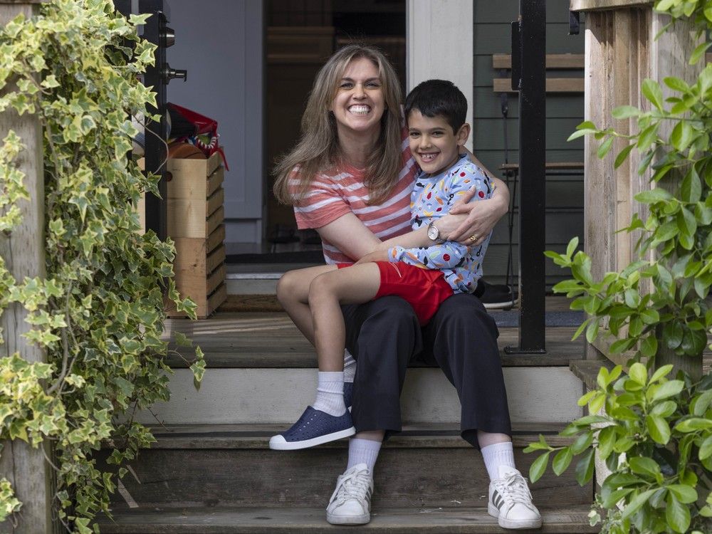 Laura Spencer with her six-year-old son Ethan, who was conceived using IVF. Spencer said Mother's Day was the hardest day of the year for her before his birth. Laura Spencer with her six-year-old son Ethan, who was conceived using IVF. Spencer said Mother's Day was the hardest day of the year for her before his birth.