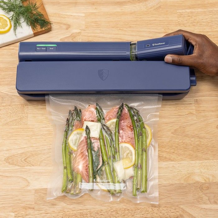  The FoodSaver Handheld+ 2-in-1 Vacuum Sealing System.