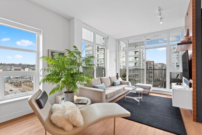  Unit 1203 at 108 East 1st Avenue in Vancouver was listed for $1,278,800 and sold for $1,265,000.