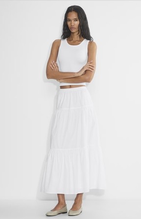 Sunday Best Martine Poplin Skirt. Handout/