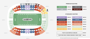 BC Place seating chart and ticket prices